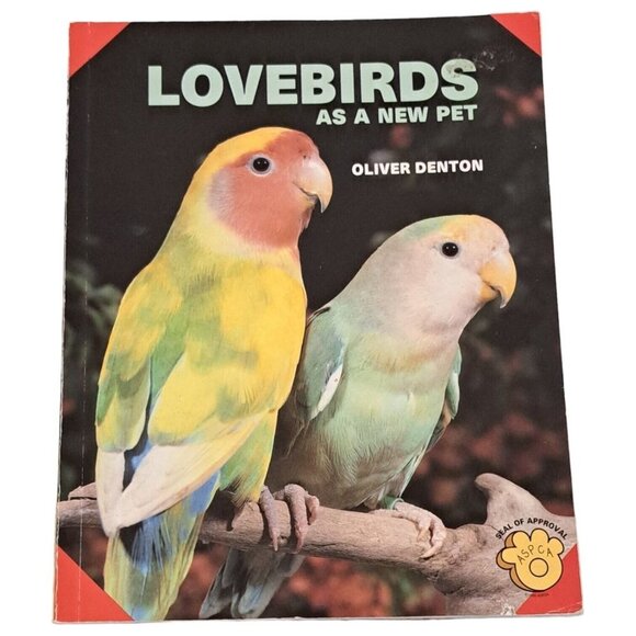 🪻BOGO🪻 Lovebirds as‎ a New Pet by Denton, Oliver Paperback - Picture 1 of 7